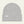 Men's ribbed merino beanie in light grey colour